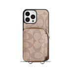 Classic iPhone Case With Wallet Coffee-LQB241412
