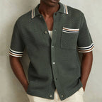 Kody - Smart Casual Knit Polo Shirt | By Julian & Claire Toronto
