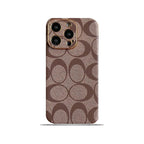 Classic iPhone Case Leather Light Brow -QBK240513