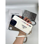 Luxury Four Colors Card Bag iPhone Case
