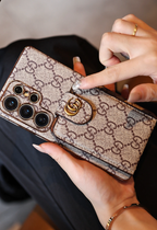 Premium Pattern Crossbody Phone Case with Detachable Strap