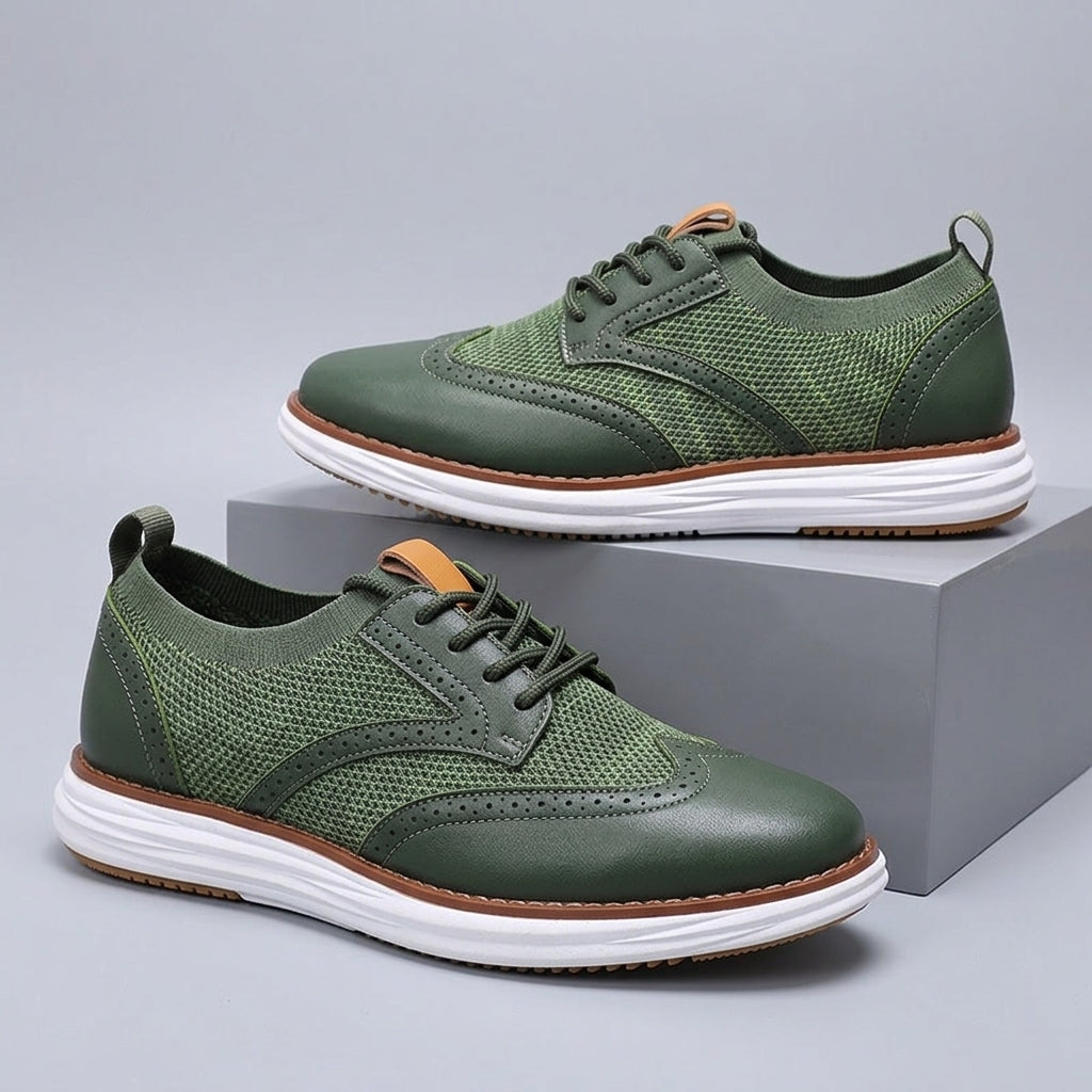 Patrick - Timeless Brogue Walking Sneakers | By Julian & Claire Toronto