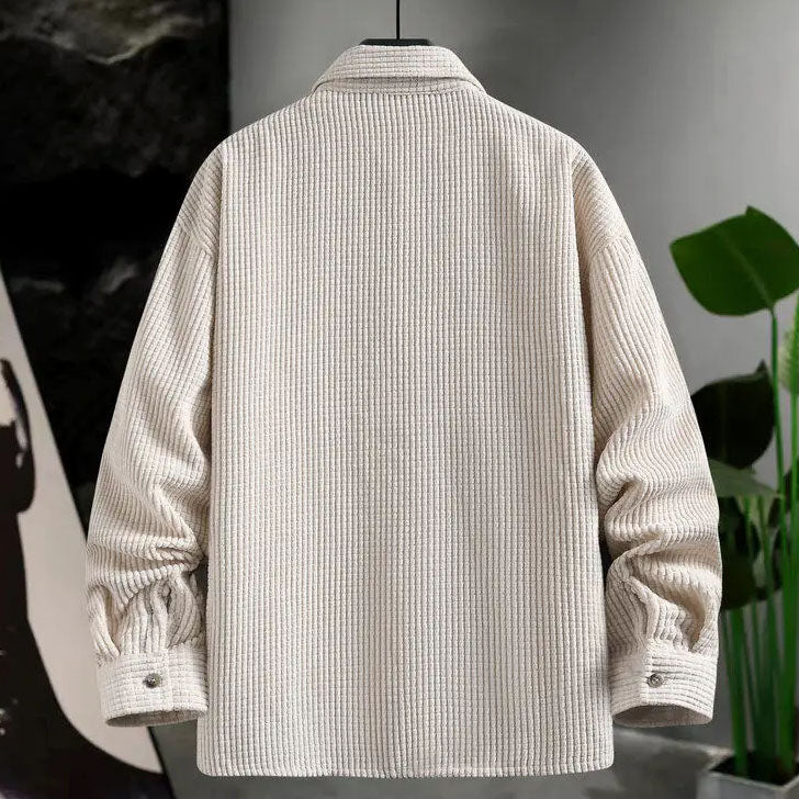 Collin - Classic Corduroy Button-Up Shirt | By Julian & Claire Toronto