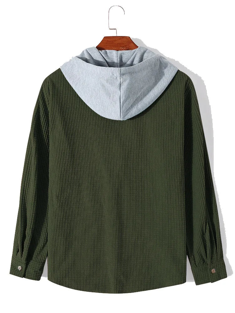 Mika - Relaxed Hooded Overshirt | By Julian & Claire Toronto