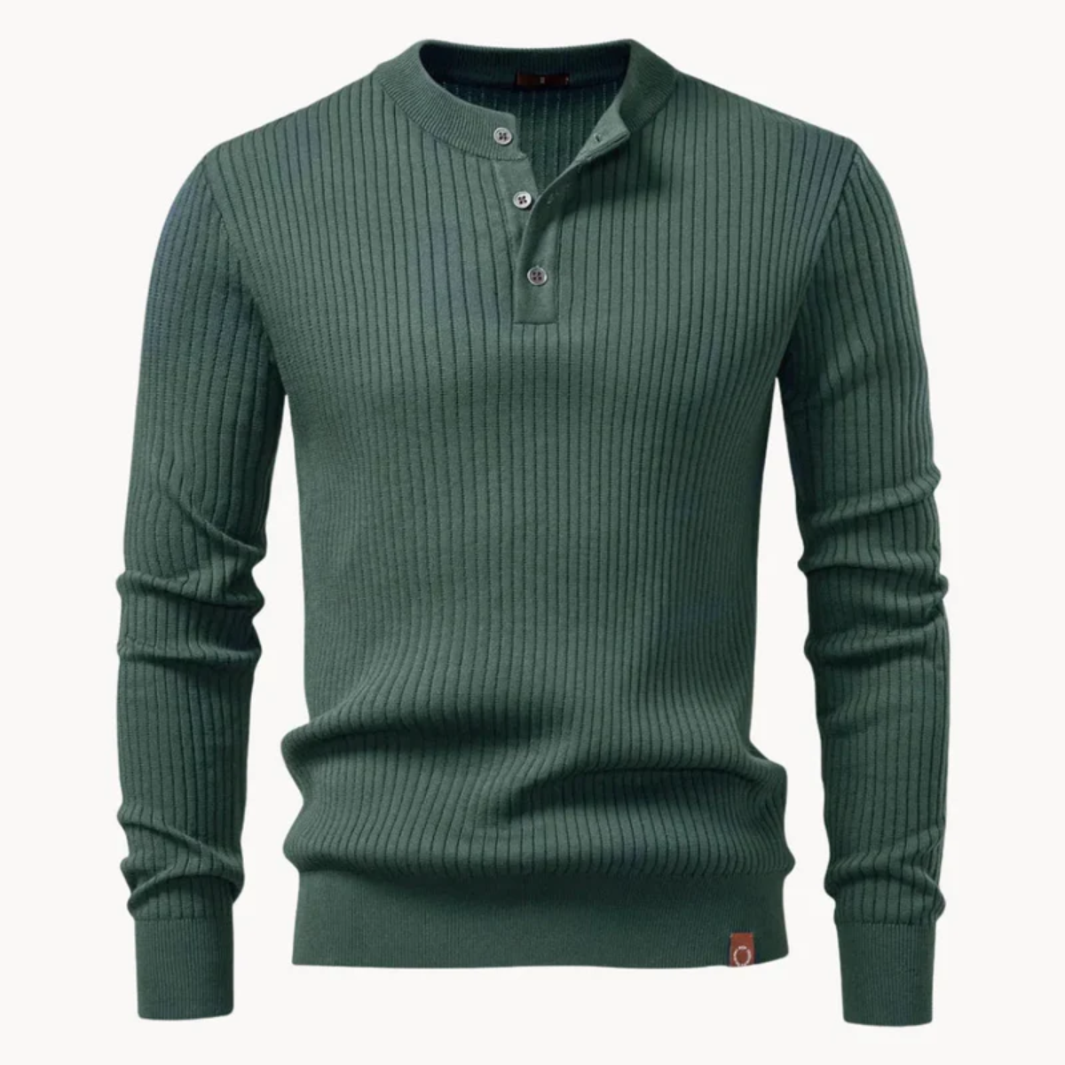 Antoine - Modern Crew Neck Textured Sweater | By Julian & Claire Toronto