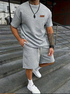 Arjun  - Round Neck Short Sleeve Set | Julian & Claire Toronto