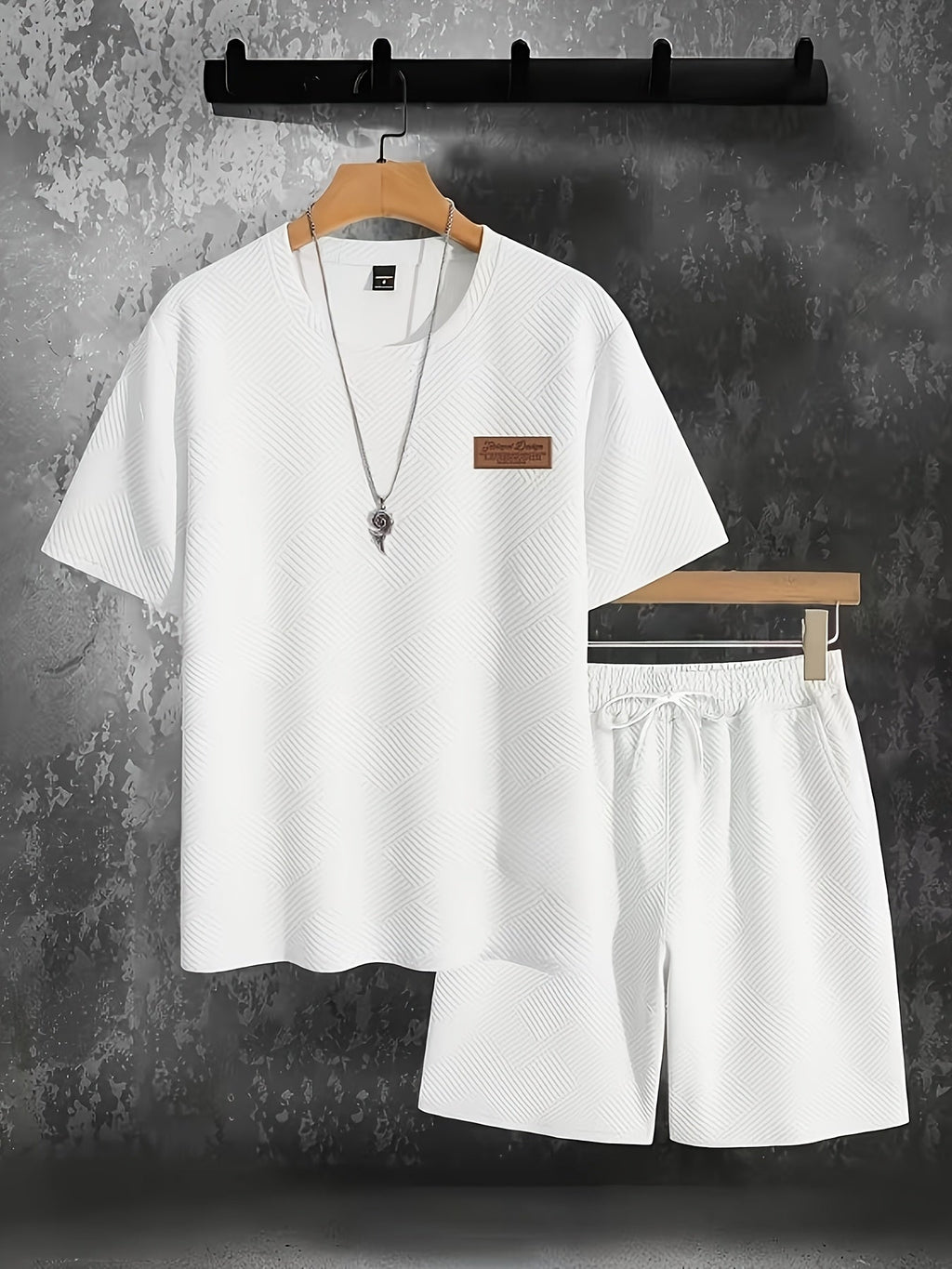 Arjun  - Round Neck Short Sleeve Set | Julian & Claire Toronto