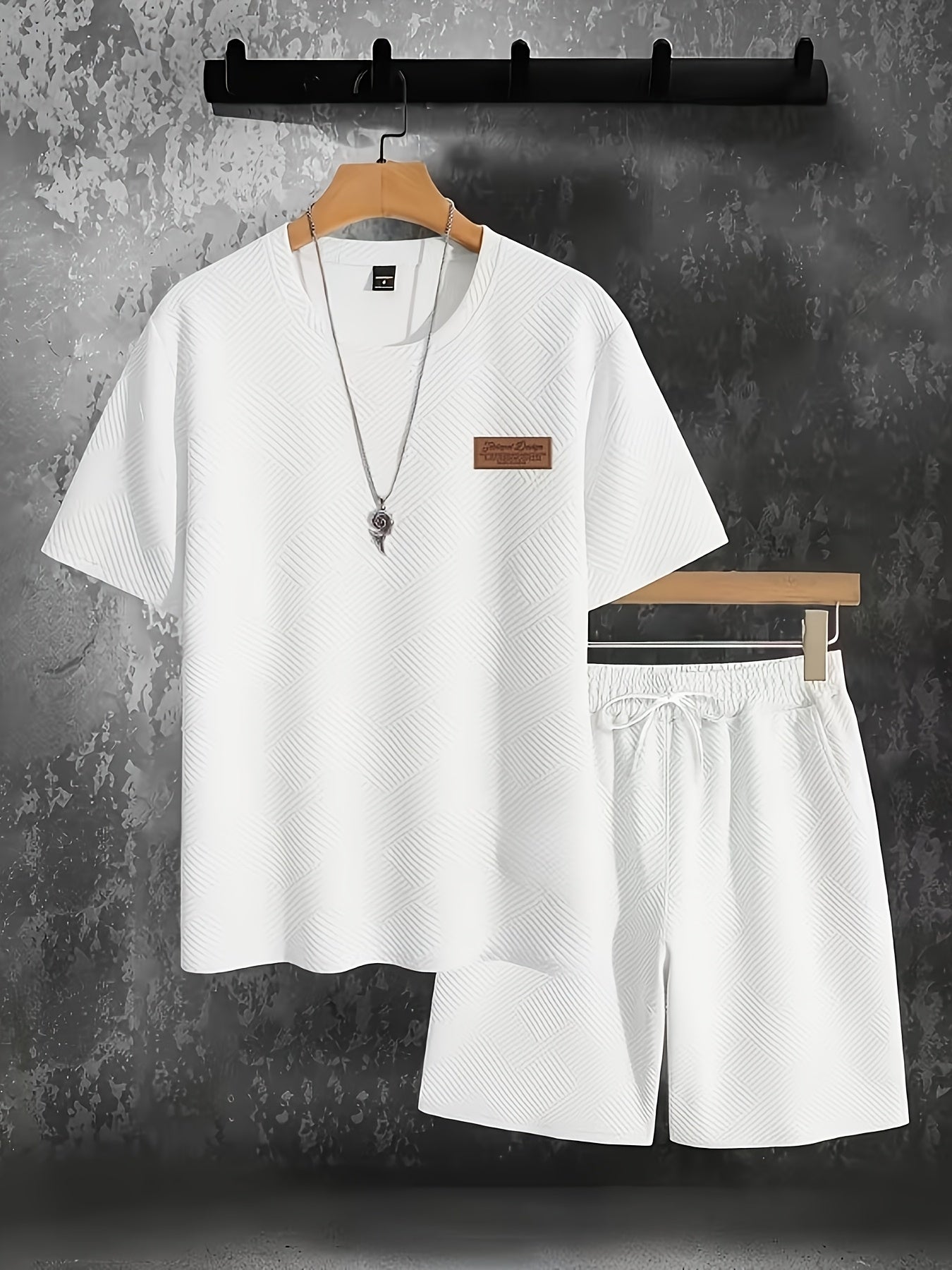 Arjun  - Round Neck Short Sleeve Set | Julian & Claire Toronto