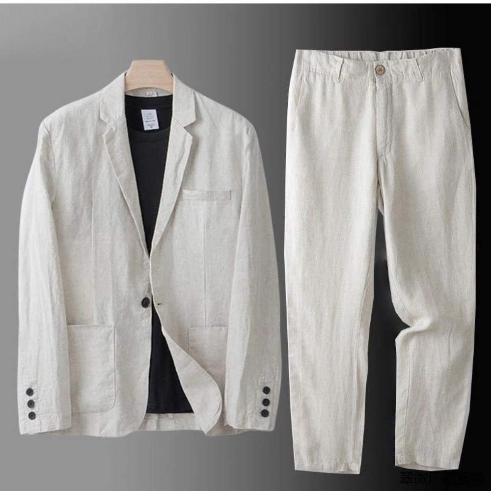 Cason - Casual Cardigan Trouser Set | By Julian & Claire Toronto