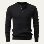 Antoine - Modern Crew Neck Textured Sweater | By Julian & Claire Toronto