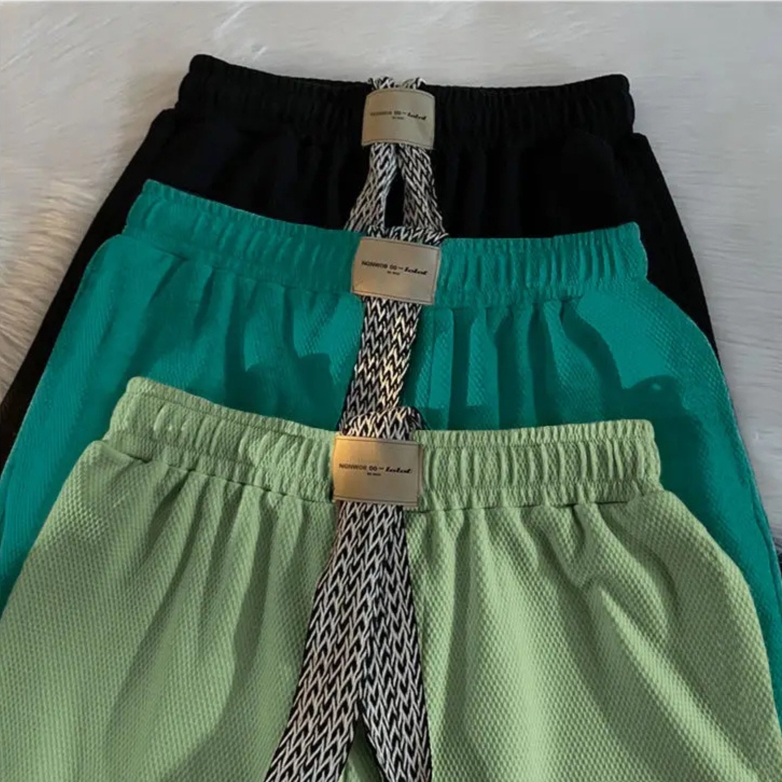 Stev - Relaxed Weekend Drawstring Shorts | By Julian & Claire Toronto
