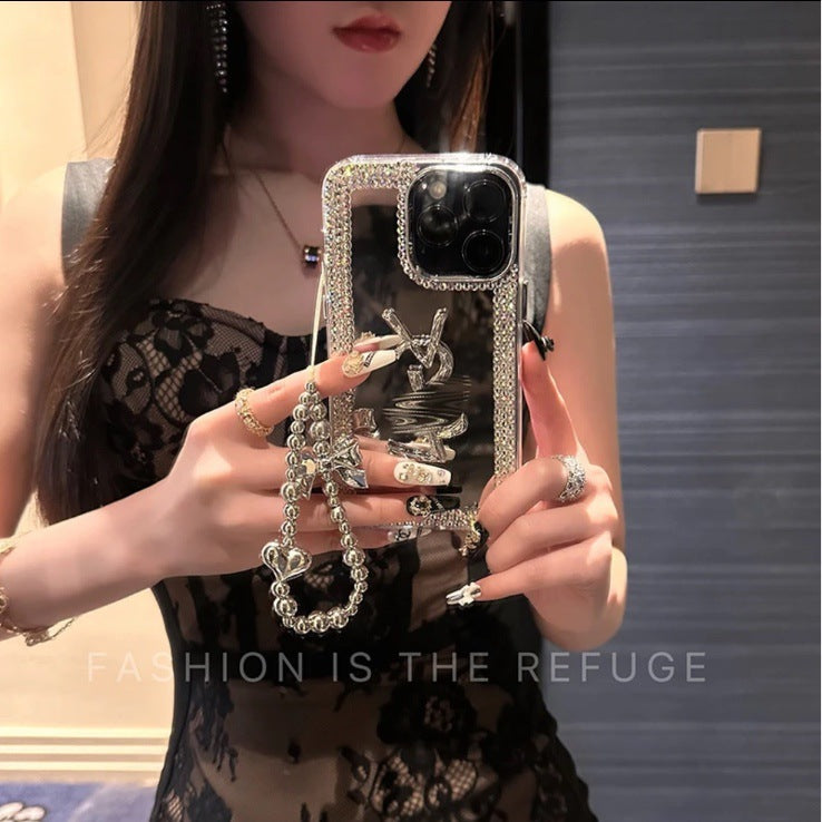 Glamorous Beauty Mirror iPhone Case – Makeup & Style On the Go!