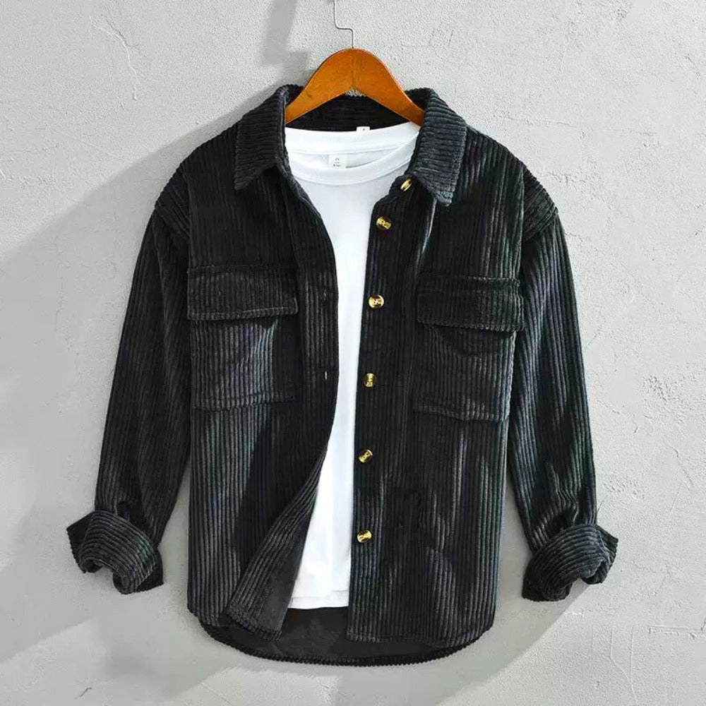 Porter - Classic Soft Touch Striped Shirt | By Julian & Claire Toronto