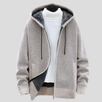 Troy - Modern Comfort Knit Zip Hoodie | By Julian & Claire Toronto