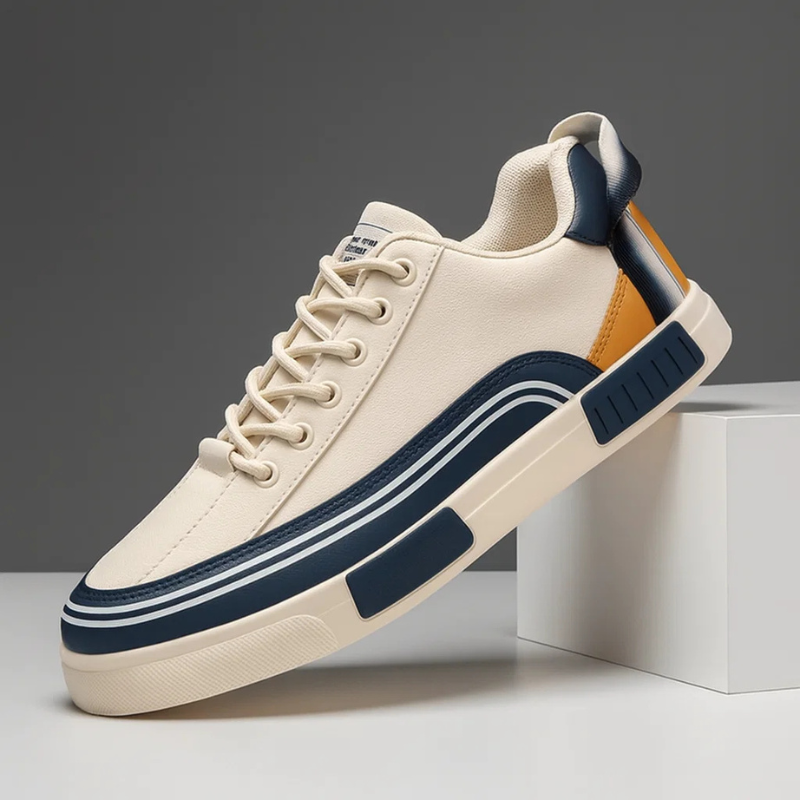 Torin - Timeless Comfort Leather Sneakers | By Julian & Claire Toronto