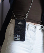 Luxury Diamond Crossbody iPhone Case