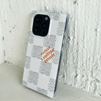 Luxury Black & White Sqaure iPhone Case