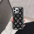 Luxury Glitter Holographic Y - S - L-Inspired iPhone Case – Diamond Shine Edition