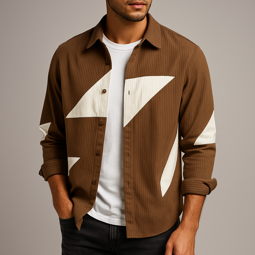 Ian - Classic Resort Stripe Shirt | By Julian & Claire Toronto