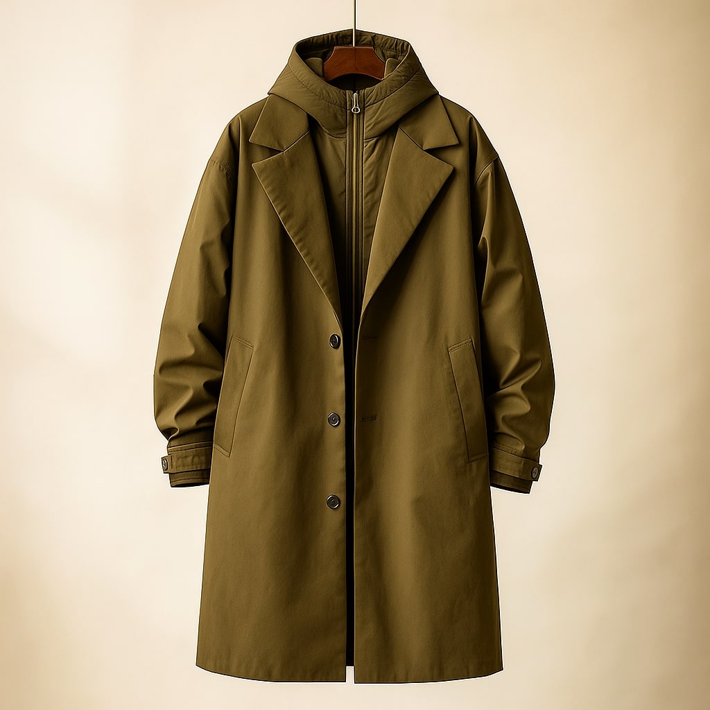 Nicholas - Classic Lightweight Coat | By Julian & Claire Toronto