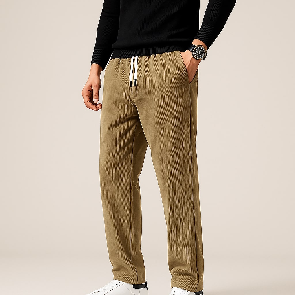 Alfred - Comfortable Relaxed Trousers | By Julian & Claire Toronto