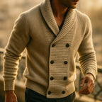 Roger - Classic Shawl Collar Cardigan | By Julian & Claire Toronto