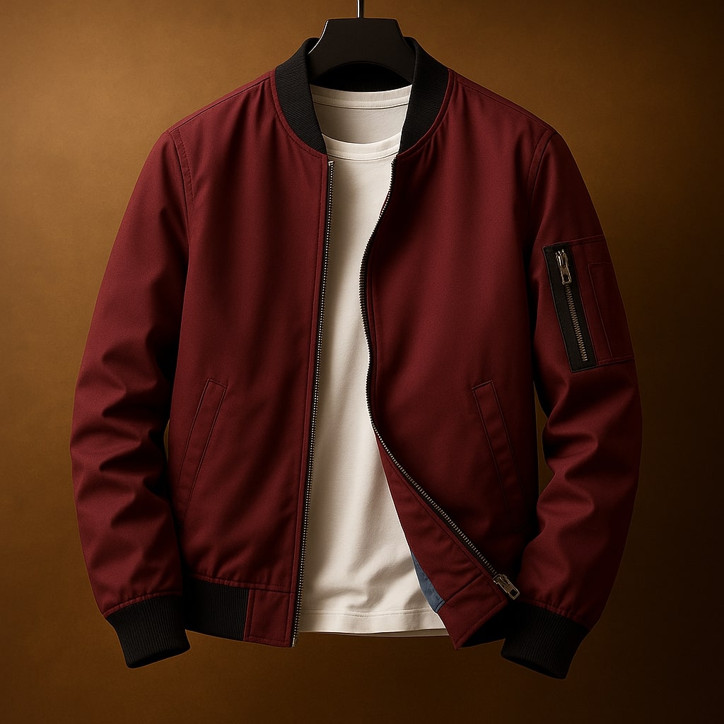 Peter - Light Bomber Jacket | By Julian & Claire Toronto