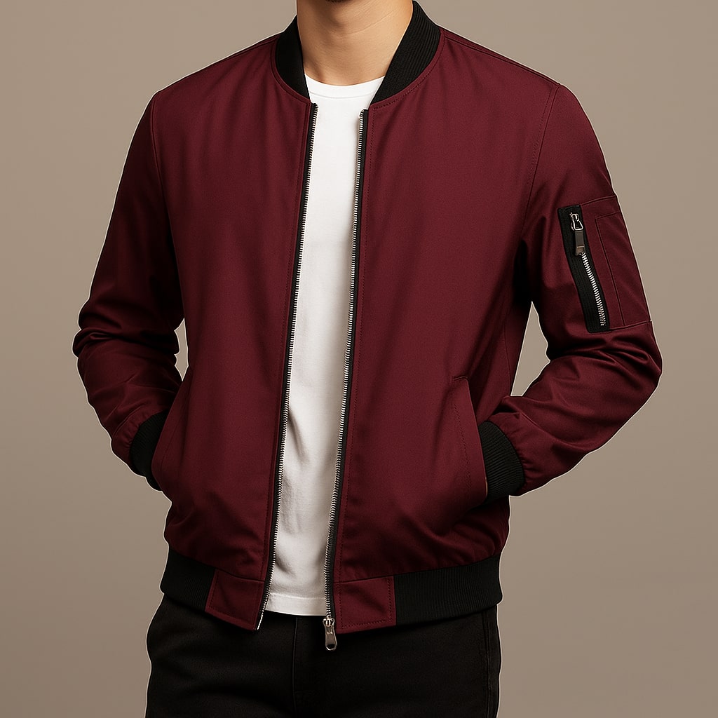 Peter - Light Bomber Jacket | By Julian & Claire Toronto