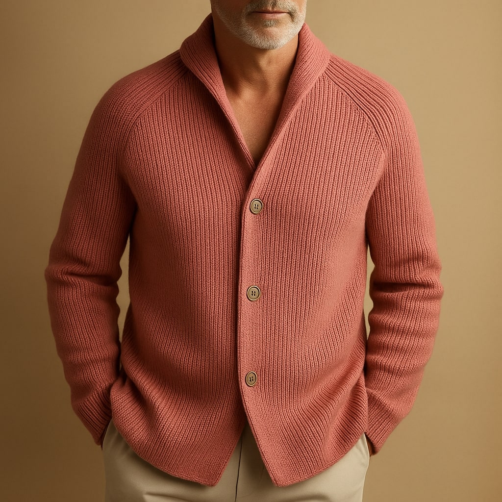 Larry - Modern Button Cardigan | By Julian & Claire Toronto