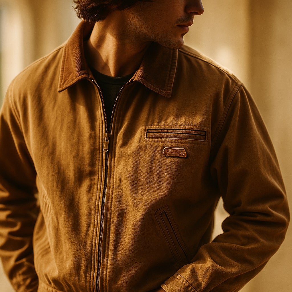 Corey - Modern Stand Collar Jacket | By Julian & Claire Toronto