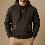 Phillip - Classic Quarter-Zip Hoodie | By Julian & Claire Toronto