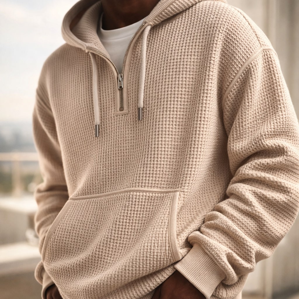Jeffrey - Casual Hooded Pullover | By Julian & Claire Toronto