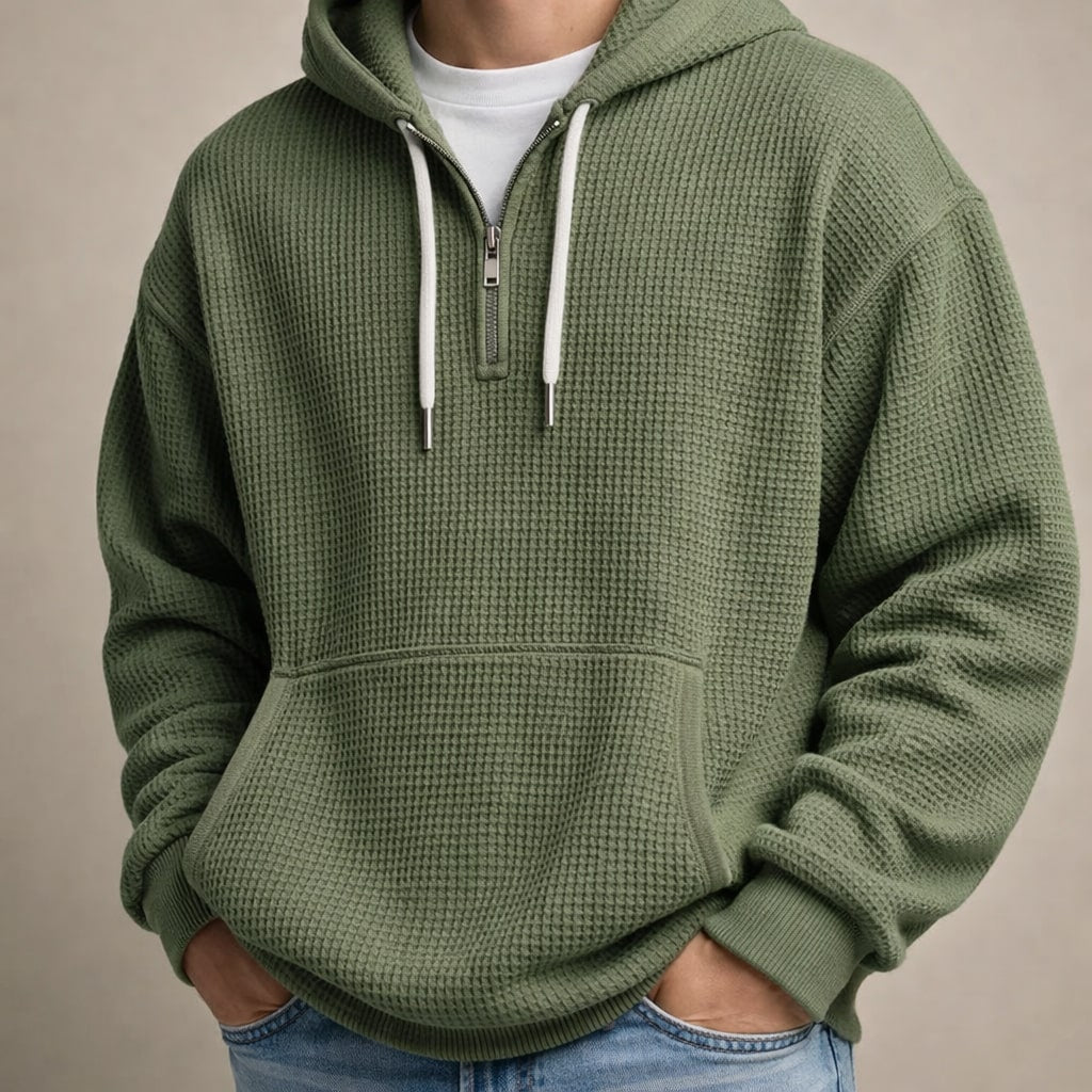 Jeffrey - Casual Hooded Pullover | By Julian & Claire Toronto