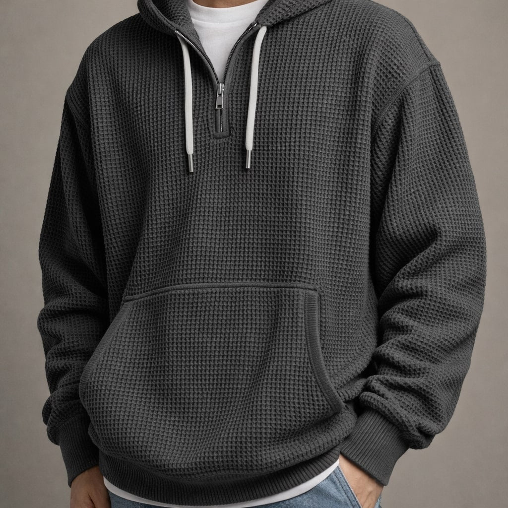 Jeffrey - Casual Hooded Pullover | By Julian & Claire Toronto