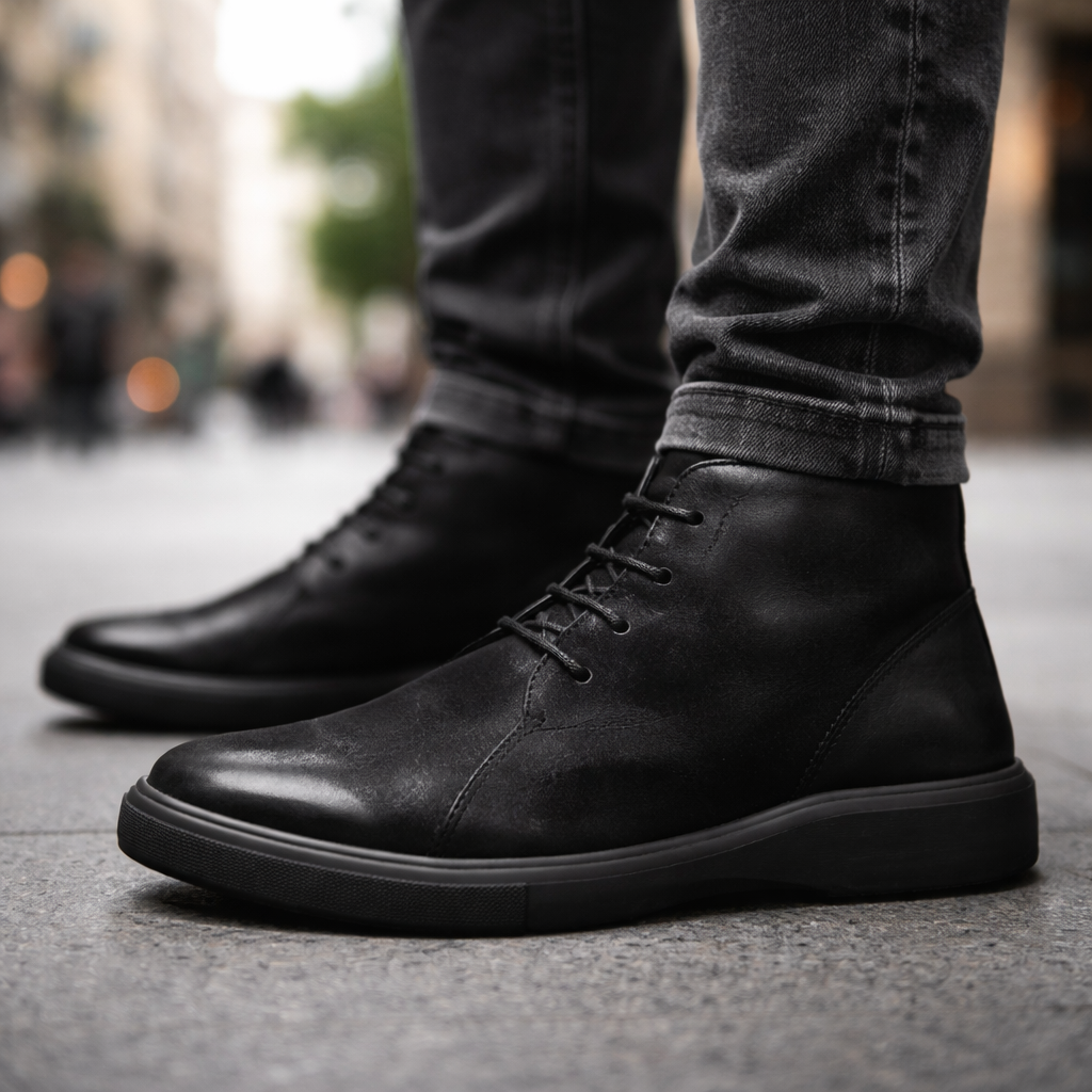 Elian - Sleek Everyday Ankle Boots | By Julian & Claire Toronto