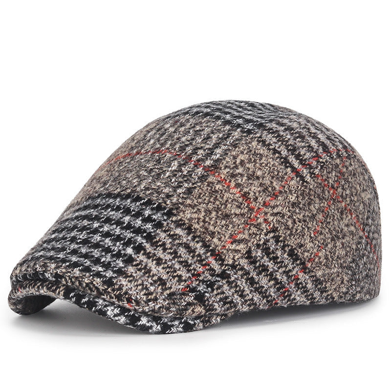 Oakes - Heritage Plaid Wool Cap | By Julian & Claire Toronto