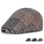 Oakes - Heritage Plaid Wool Cap | By Julian & Claire Toronto