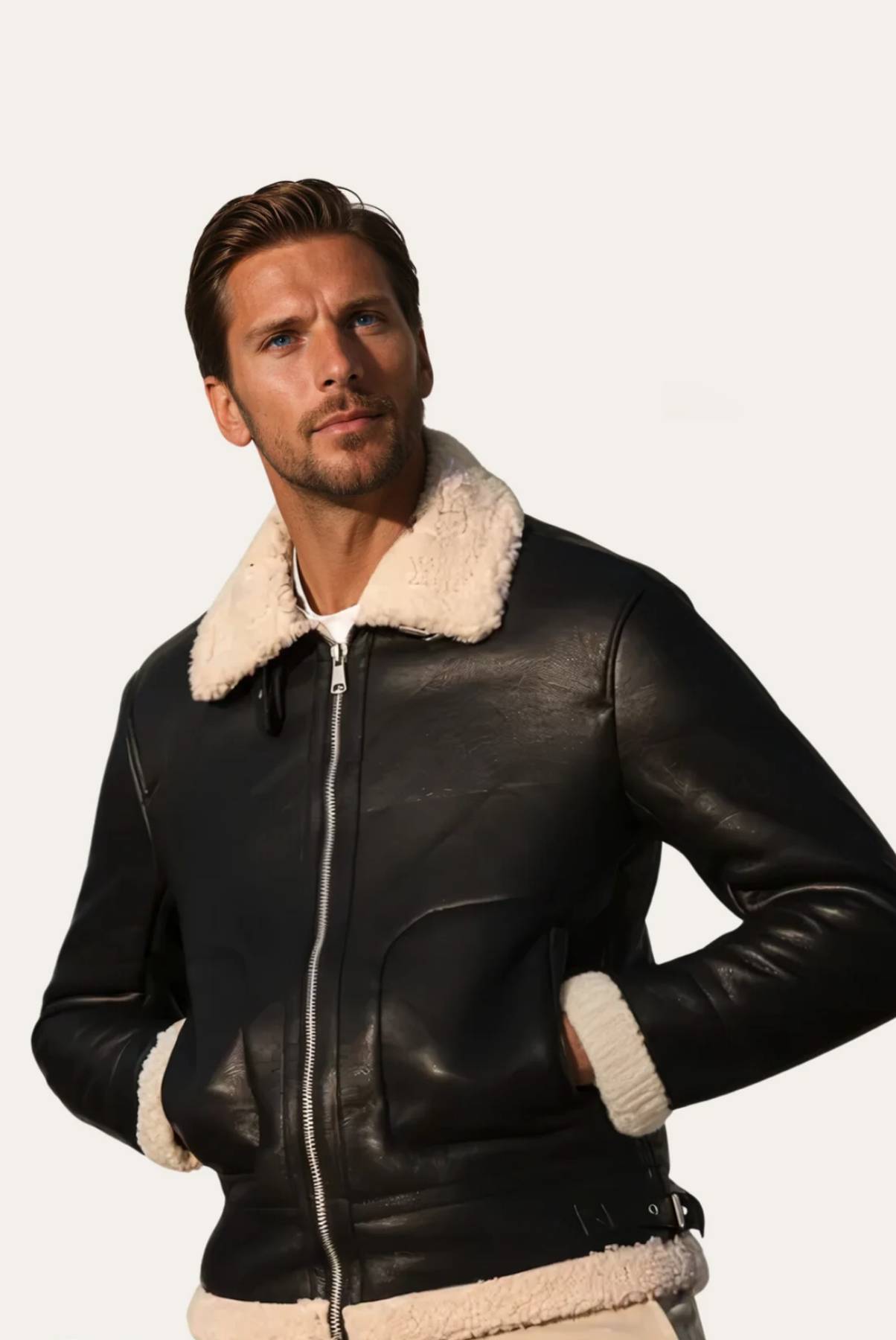 Daniel - AVIATOR JACKET | By Julian & Claire Toronto
