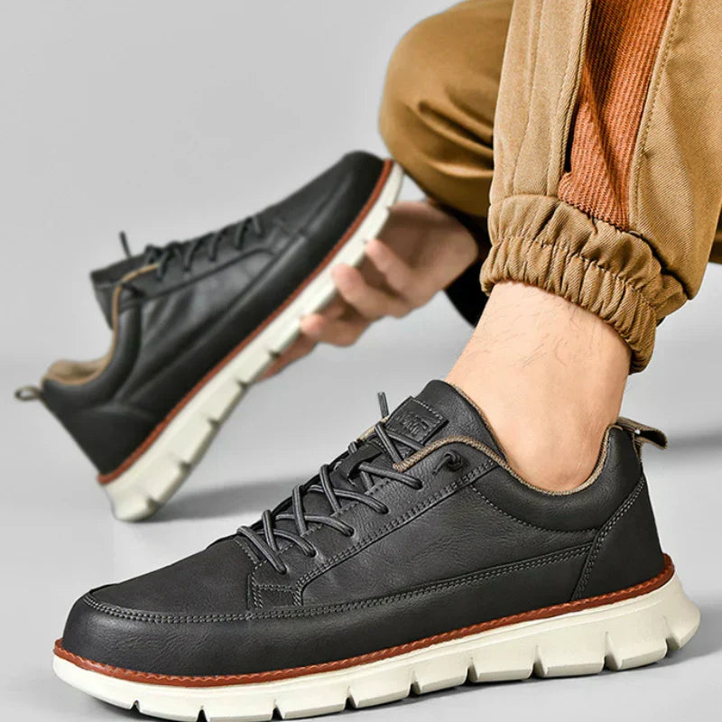 Bruce - Lace-Up Platform Walking Shoes | By Julian & Claire Toronto