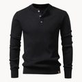 Antoine - Modern Crew Neck Textured Sweater | By Julian & Claire Toronto