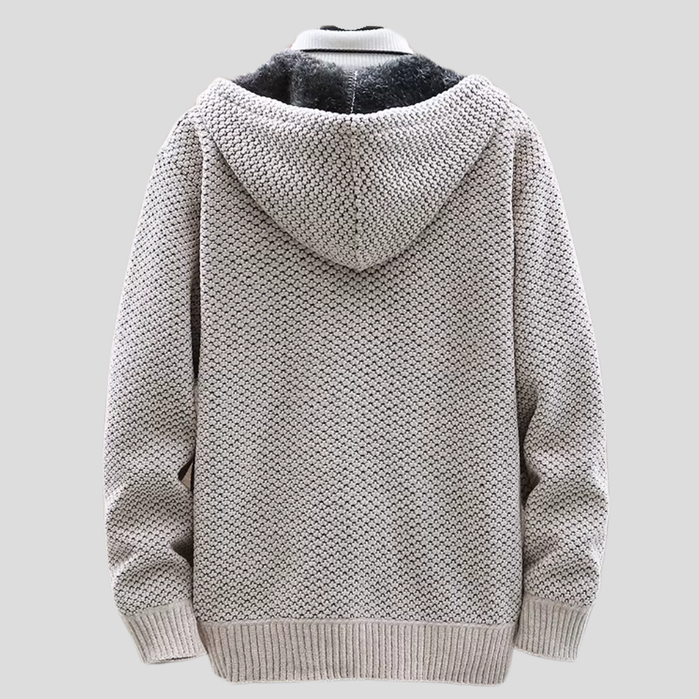 Troy - Modern Comfort Knit Zip Hoodie | By Julian & Claire Toronto