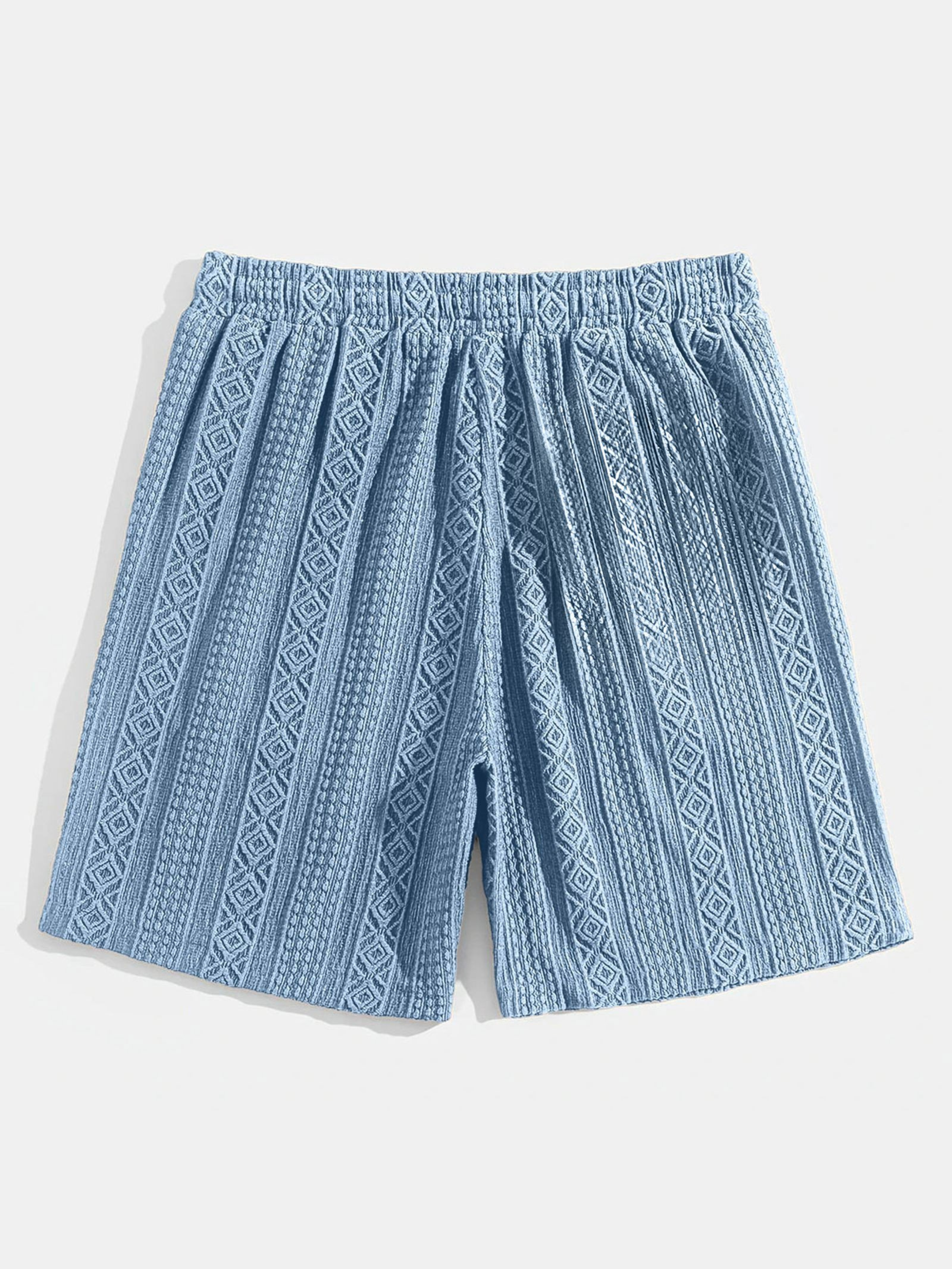 Brock - Diamond Knit Lounge Shorts | By Julian & Claire Toronto
