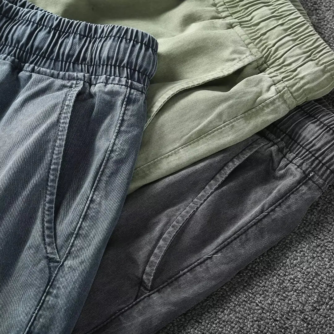 Crosby - Relaxed Everyday Drawstring Shorts | By Julian & Claire Toronto