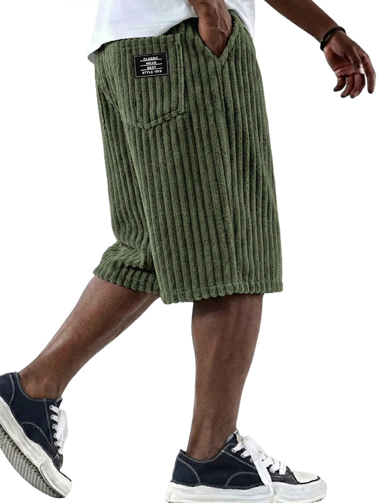 Dark Green Dev - Comfort Shorts | By Julian & Claire