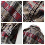 Niles - Textured Casual Long Sleeve Shirt | By Julian & Claire Toronto
