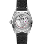 Seamaster Railmaster 38mm - Grey on Leather Strap