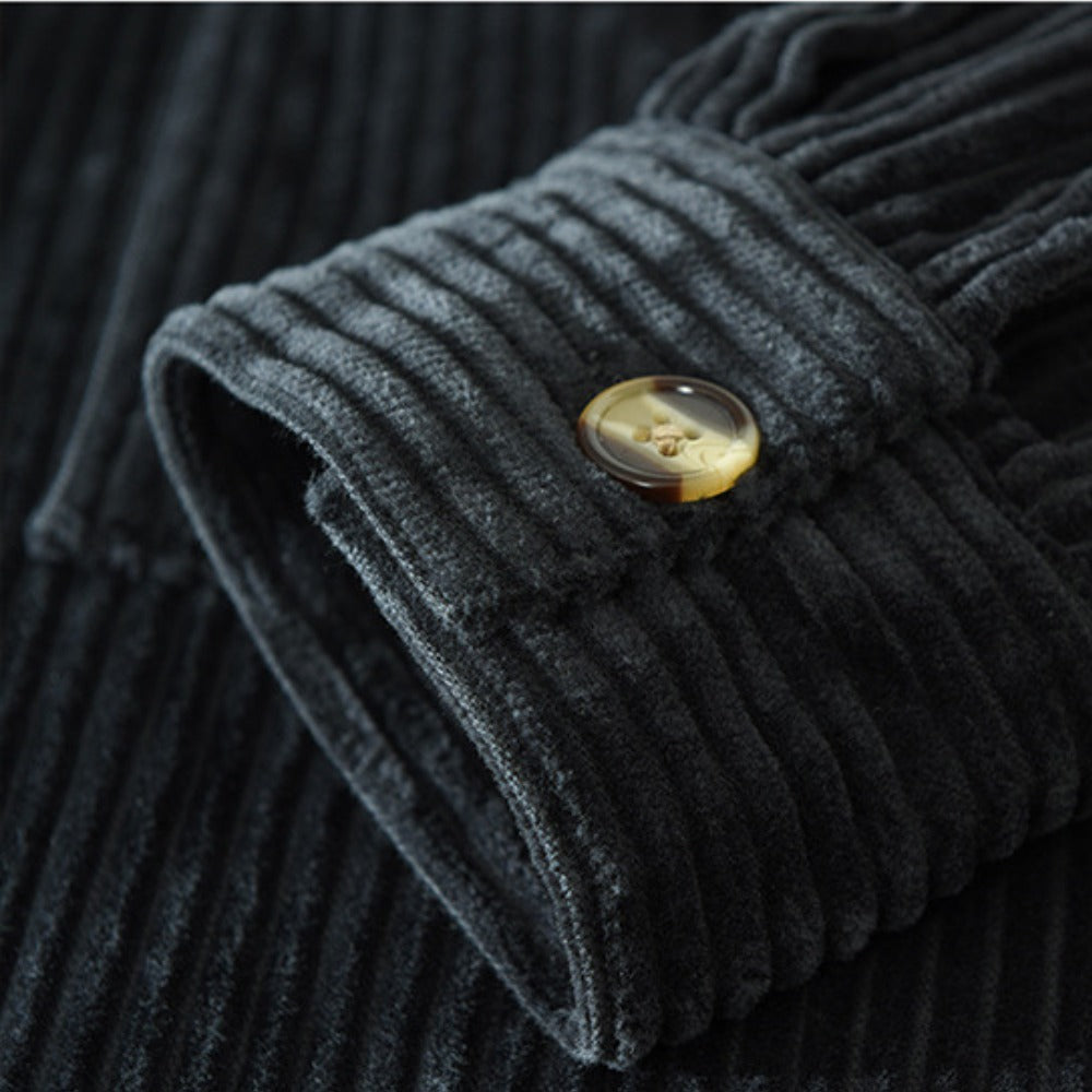 Porter - Classic Soft Touch Striped Shirt | By Julian & Claire Toronto