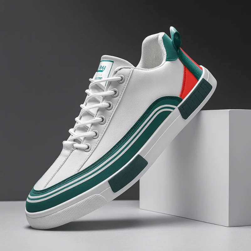 Donovan - Modern Comfort Leather Sneakers | By Julian & Claire Toronto