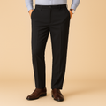 Felix - Stretchy Fit Pleated Suit Pants | By Julian & Claire Toronto