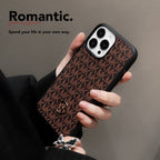 Luxury iPhone Case Brown-MKK240603